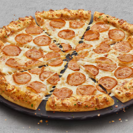 Chicken Pepperoni pizza