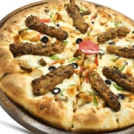 Kabab Crust Pizza